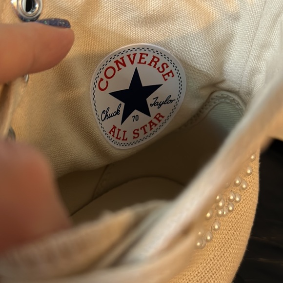 Stussy x Converse Chuck Taylors size 8.5M 10.5W - Picture 10 of 11
